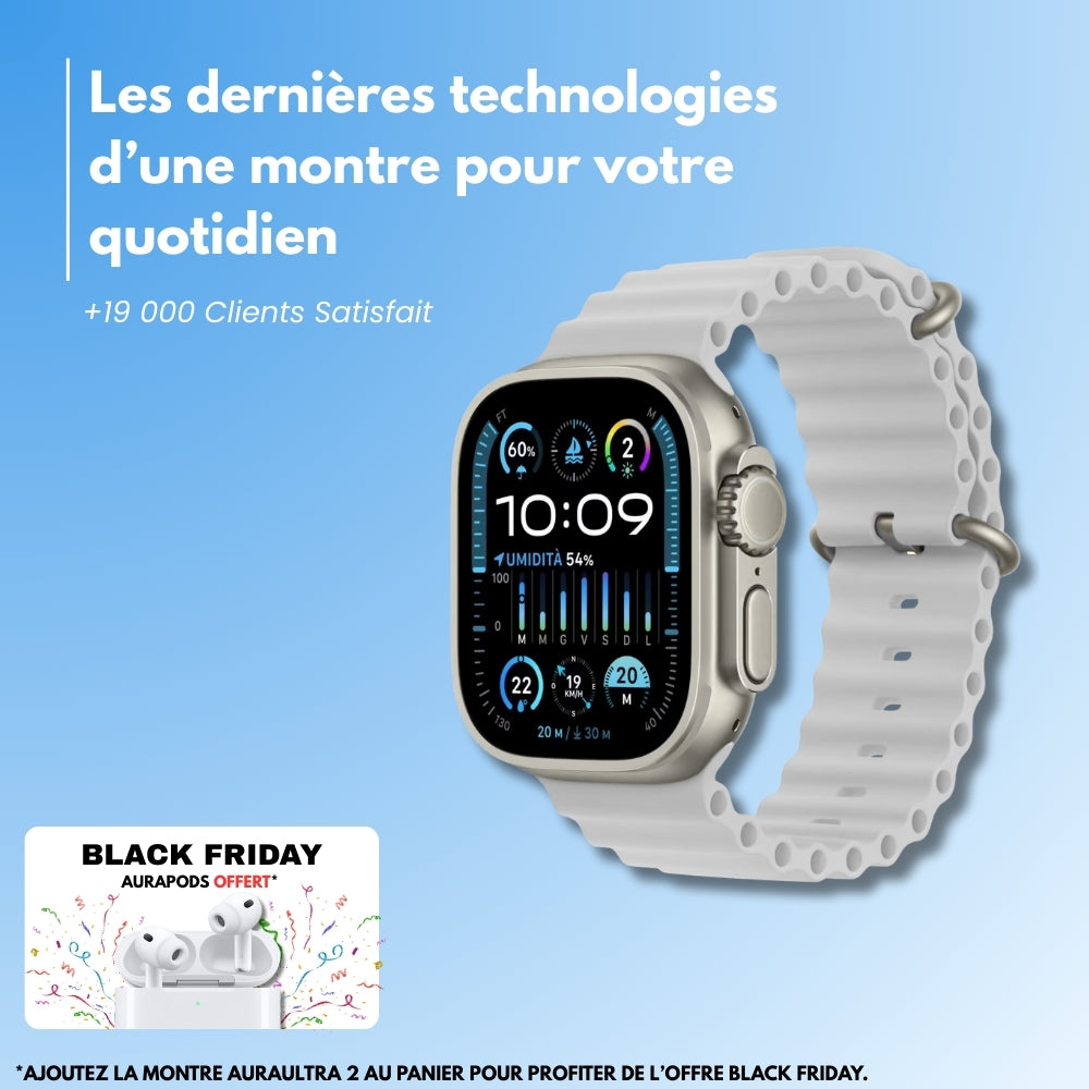Montre Connectée AuraUltra 2